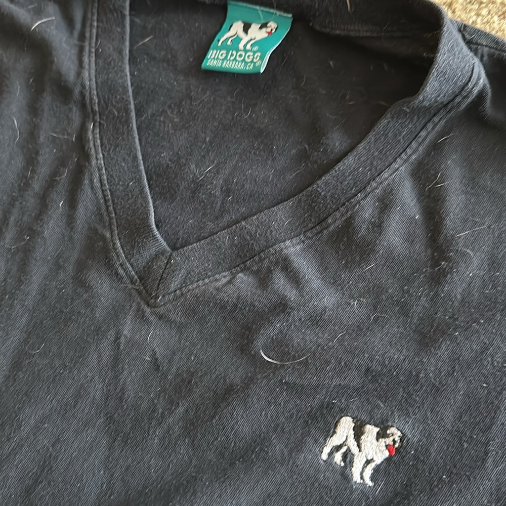 Big dogs v neck t shirt